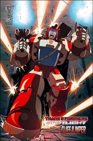 Transformers Spotlight issue nn23-C Cliffjumper - Casey Coller 1:10 Cover