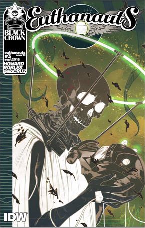 Euthanauts issue 3-C Nick Roche 1:10 Gold Metallic Cover