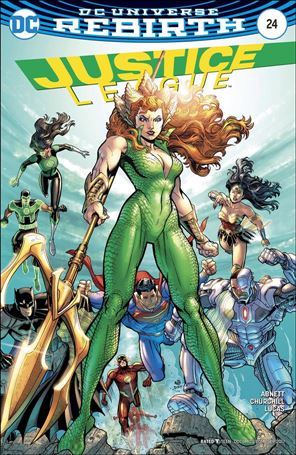 Justice League (2016) issue 24-B Nick Bradshaw Cover