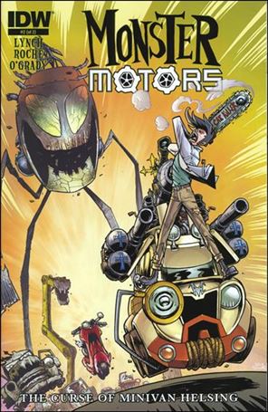 Monster Motors: The Curse of Minivan Helsing Cover Image 2