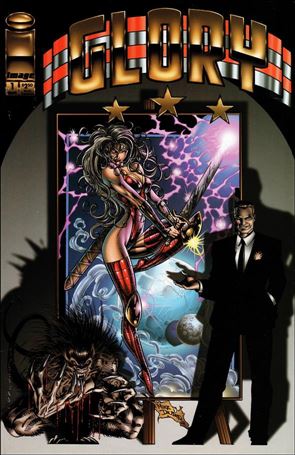 Glory (1995) issue 1-B Glory & Friends Cover