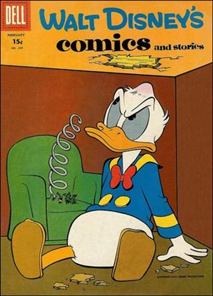 Walt Disney's Comics and Stories (1940) issue 209-B 15 Cent Price Cover