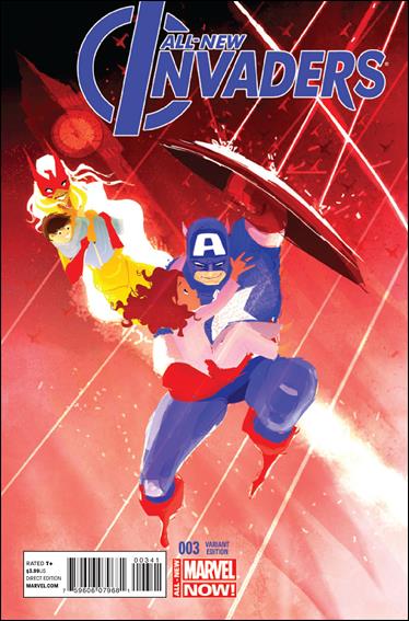 All-New Invaders issue 3-B Pascal Campion 1:20 Captain America Cover