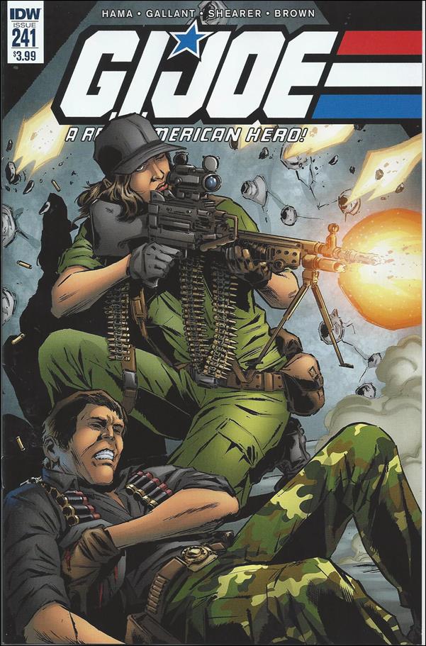 G.I. Joe: A Real American Hero issue 241 S L Gallant Cover