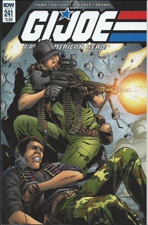 G.I. Joe: A Real American Hero issue 241 S L Gallant Cover