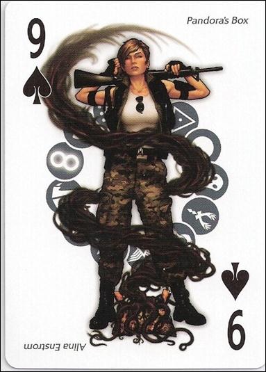 Artifacts Playing Cards (Promo) card 9 Spades Pandora's Box - Alina Enstrom