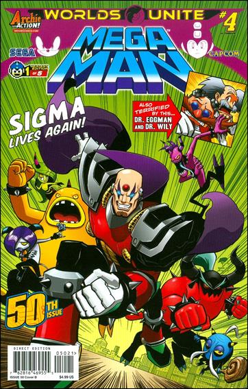 Mega Man issue 50-B Roger Robinson Cover