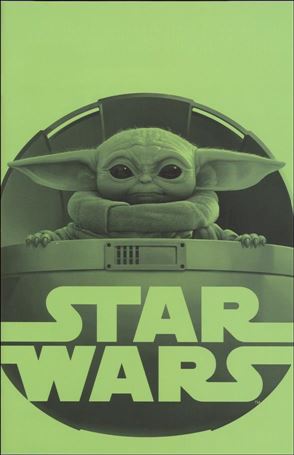 Star Wars: The Mandalorian Season 2 issue 2-H John Tyler Christopher Negative Wash Cover 