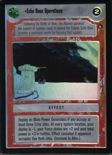 Star Wars: Reflections II: Expanding the Galaxy (Base Set) card 110 Echo Base Operations
