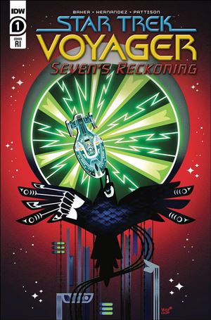 Star Trek: Voyager - Seven's Reckoning issue 1-C Jeffrey Veregge 1:10 Cover