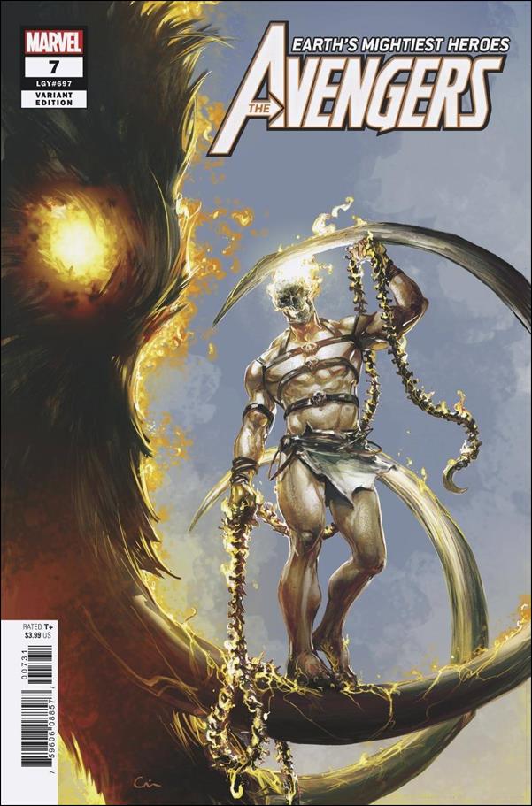 Avengers (2018/07) issue 7-D Clayton Crain 1:50 Cover
