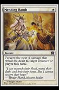Magic the Gathering: 9th Edition (Base Set) card 29 Mending Hands