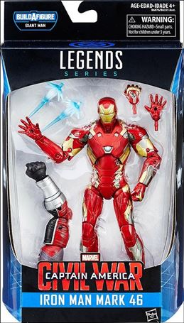Marvel Legends Series: Captain America (Giant Man Series)  figure 3 Iron Man Mark 46