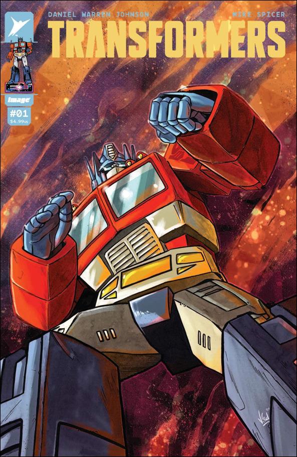 Transformers (2023) issue 1-X Vincenzo Viska Retailer Exclusive Cover