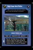 Star Wars: Theed Palace Limited (Base Set) card 57 Single Trooper Aerial Platform