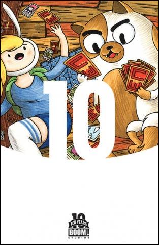 Adventure Time with Fionna and Cake: Card Wars issue 1-D Jeffrey Brown 1:10 Boom! 10th Anniversary Cover 