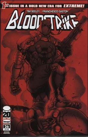 Bloodstrike (1993) issue 26-C Tim Seeley Cover (2nd Printing)