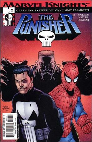 Punisher (2001) issue 2-B Steve Dillon Cover