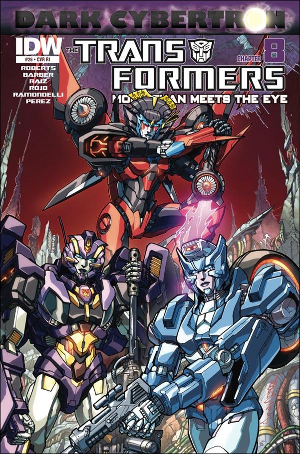 Transformers: More Than Meets the Eye (2012) issue 26-C Alex Milne 1:10 Cover