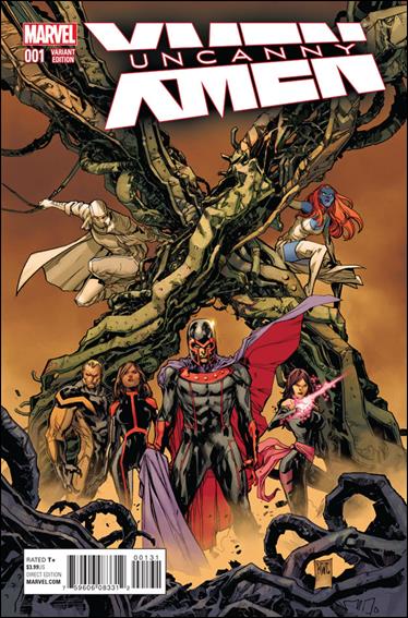 Uncanny X-Men (2016) issue 1-B Ken Lashley 1:25 Cover