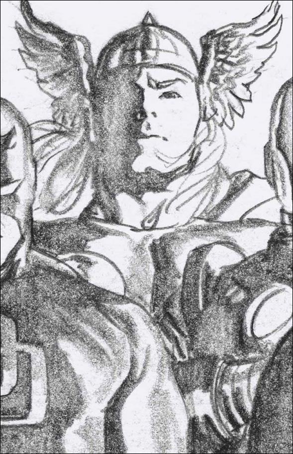Thor (2020) issue 8-E Alex Ross 1:100 Timeless Virgin Sketch Cover