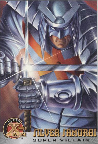 1996 Fleer X-Men International (Base Set) card 76 Silver Samurai