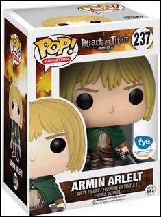 POP! Animation figure 237 Armin Arlelt FYE Exclusive
