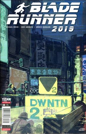 Blade Runner 2019 issue 8-B Syd Mead Cover