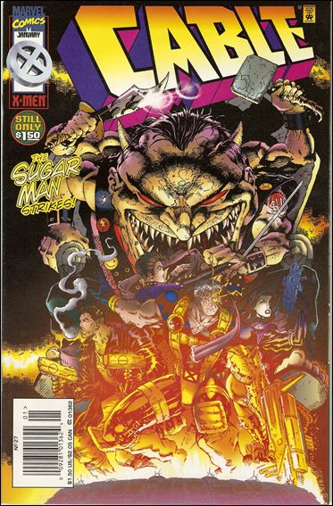 Cable (1993) issue 27-B Newsstand Edition / Price Variant