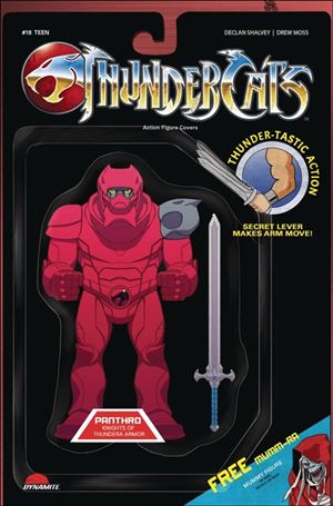 Thundercats (2024) issue 18-F Drew Moss Action Figure Cardstock Cover