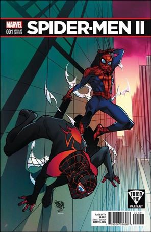 Spider-Men II issue 1-K Pasqual Ferry Fried Pie Cover