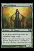 Magic the Gathering: 2010 Core Set (Base Set) card 178 Elvish Visionary