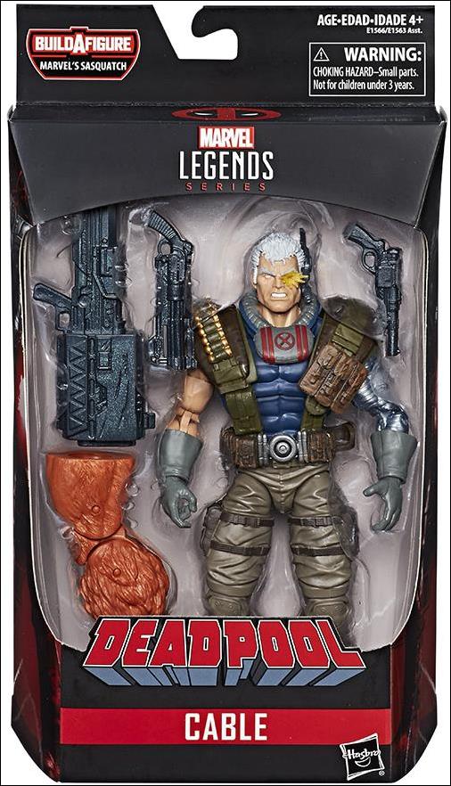 Marvel Legends Series: Deadpool (Sasquach Series) figure 2 Cable