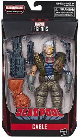 Marvel Legends Series: Deadpool (Sasquach Series) figure 2 Cable