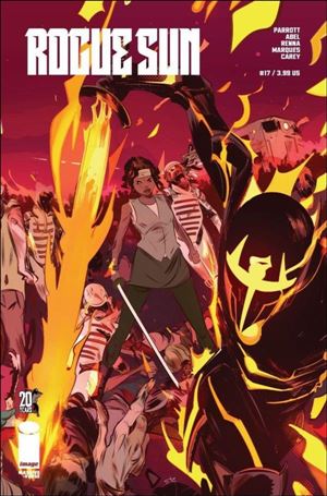 Rogue Sun issue 17-C Stefano Simeone TWD 20th Anniversary Cover