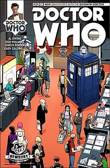 Doctor Who: The Eleventh Doctor issue 1-M Warren Pleece Newbury Comics Cover
