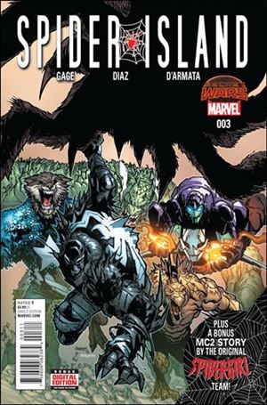Spider-Island issue 3 Humberto Ramos Cover