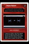 Star Wars: Premiere Unlimited (Base Set) card 109 Emergency Deployment