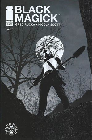 Black Magick issue 7-B Michael Lark Cover