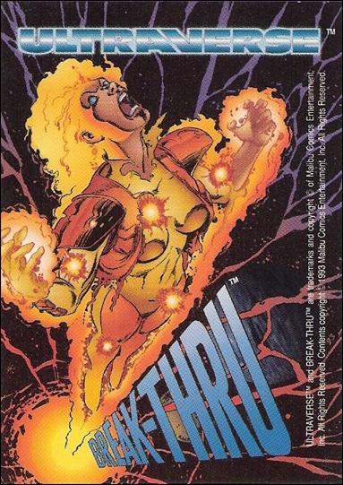 Ultraverse: Break-Thru Checklist (Promo) card nn