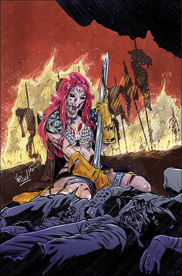 Red Sonja: The Superpowers issue 2-Y Vincenzo Federici Virgin Cover