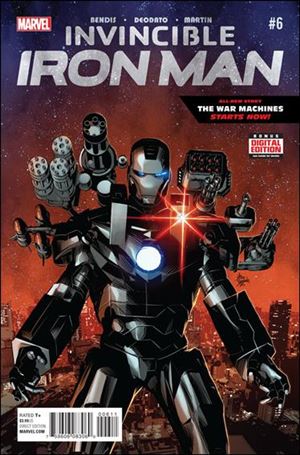 Invincible Iron Man (2015)  issue 6 Mike Deodato Jr. Cover