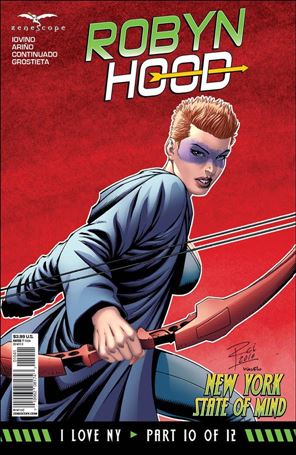 Robyn Hood: I Love NY issue 10-D Renato Rei Cover