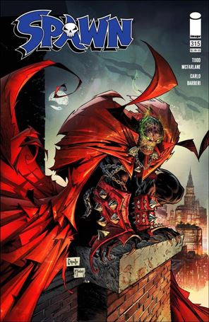 Spawn issue 315-B Greg Capullo Cover