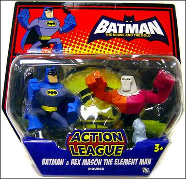 Batman: The Brave and the Bold - Action League figure 5 Batman and Rex Mason the Element Man