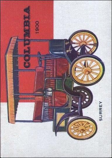 World on Wheels (Base Set) card 40 Columbia Electric