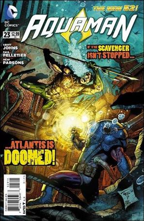 Aquaman (2011) issue 23 Standard Cover