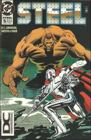 Steel (1994) issue 5-B DC Universe UPC (2nd Printing)