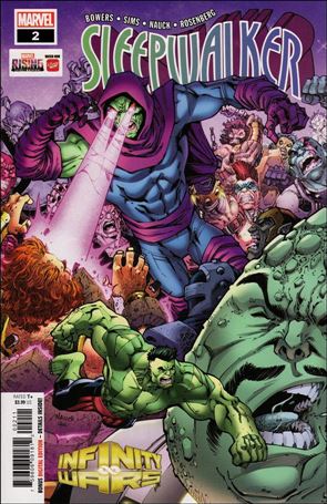 Infinity Wars: Sleepwalker issue 2 Todd Nauck Cover