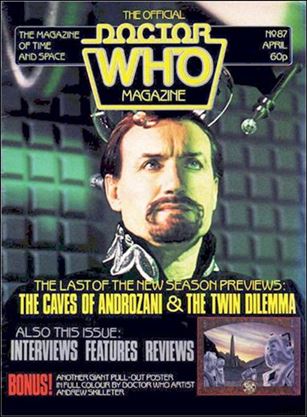 Official Doctor Who Magazine issue 87